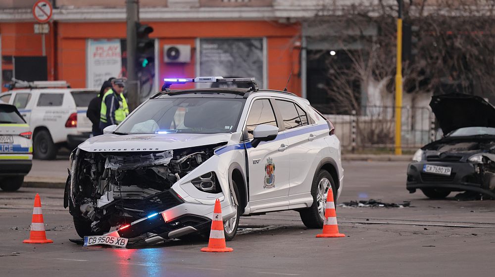 джип на Столична община катастрофа