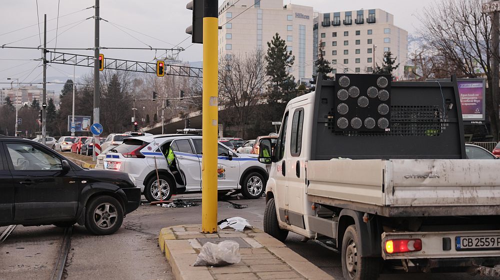 джип на Столична община катастрофа