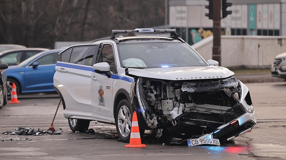 джип на Столична община катастрофа