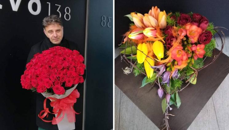 Св Валентин - За Св. Валентин: Любовната роза с евро нагоре