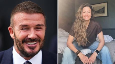 Девид Бекъм и Ребека Лус