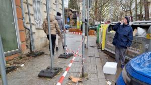 Инцидент във Варна БТАБТАЧасти от фасадата на стара къща на