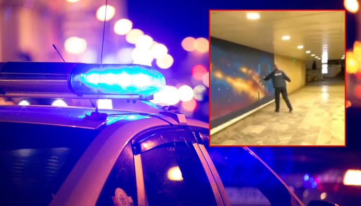 a - НОВ СИГНАЛ: Общинар публикува кадри на пиян полицай в столичното метро (ВИДЕО)