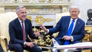 Марк Карни и Доналд Тръмп