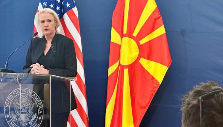 Анджела Агелер - US посланикът в Скопие: Коридор 8 и България са ключът към бъдещето на РСМ