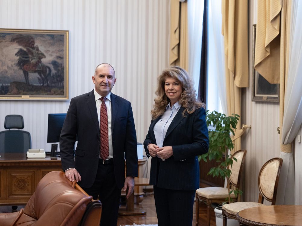 Румен Радев Илияна Йотова