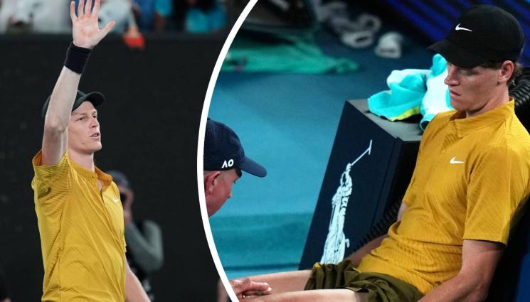 Синер жега - Жегата спаси Синер в Мелбърн