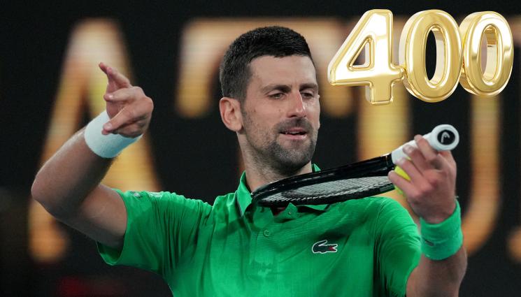 Джокович - Джокович взе победа №400 в Големия шлем