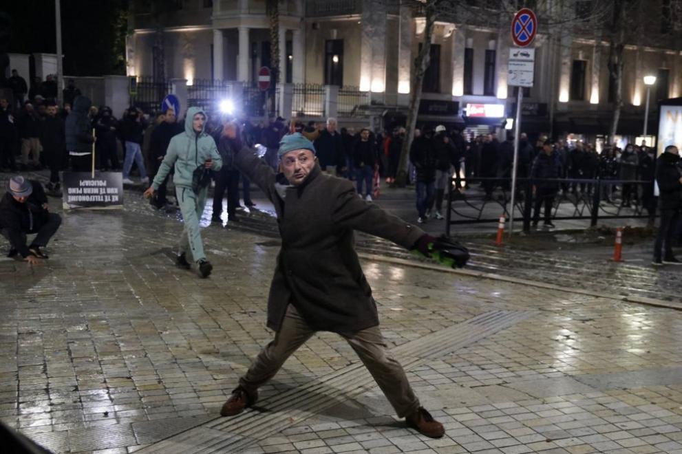 Албания протест Тирана