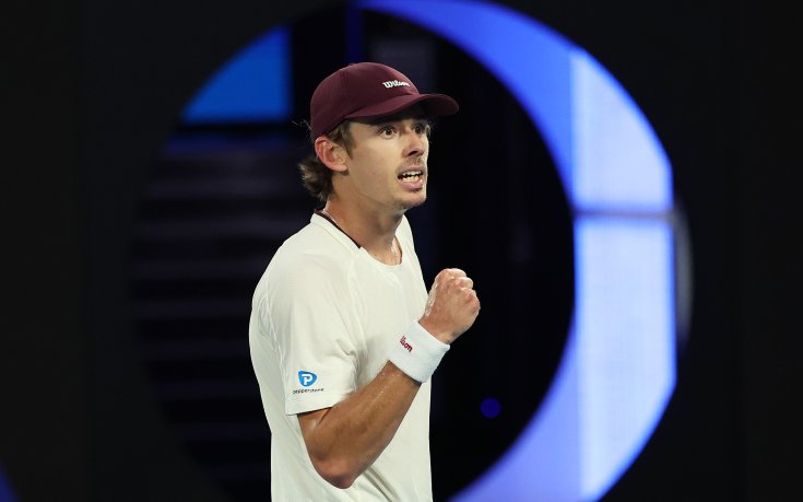 Австралия ликува заедно с Де Минор, който се класира на втори пореден 1/4-финал