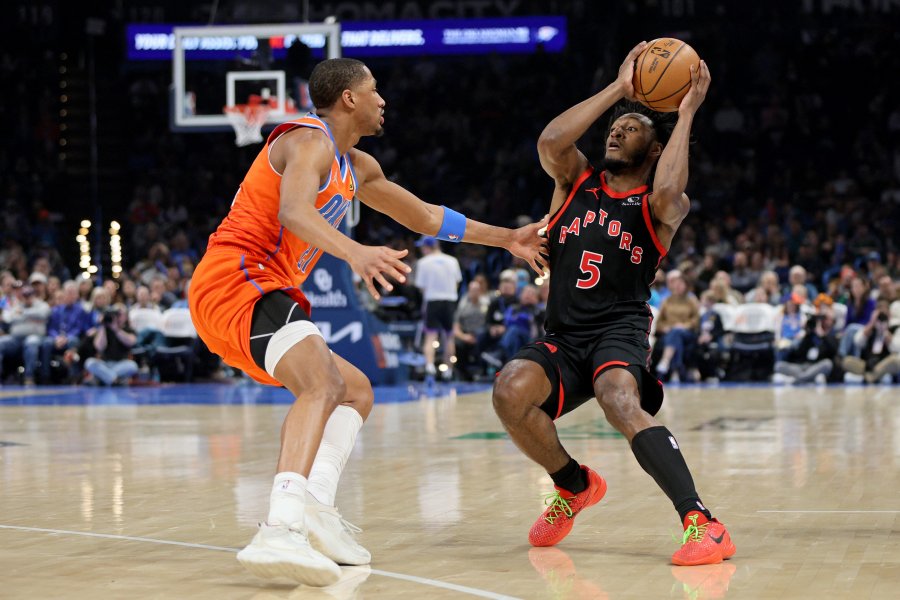 Оклахома Сити Тъндър Торонто Раптърс1