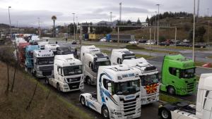 балкански превозвачи протест блокади западна граница европейско правило