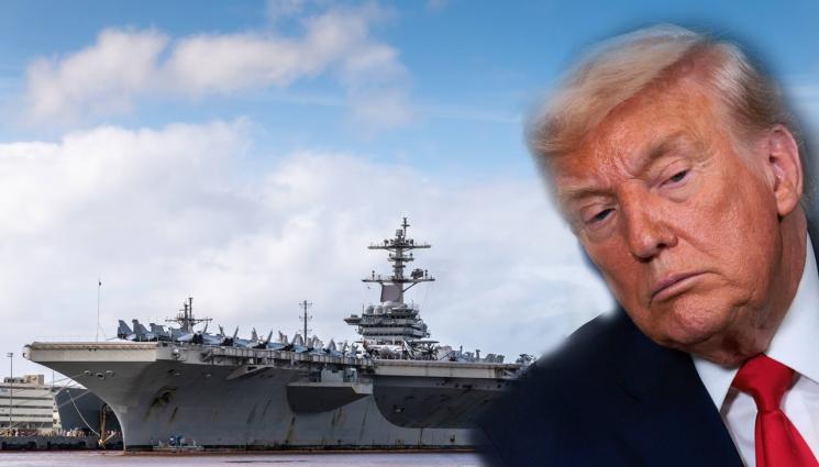 самолетоносач Тръмп - ВОЕННА МОЩ: Самолетоносачът 