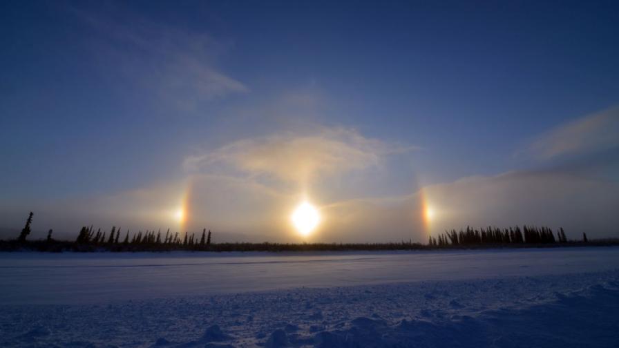 Феномен в небето: „Двойно слънце“ изненада хората в Русия
