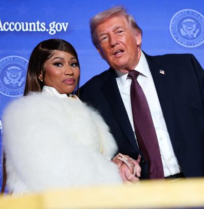 ники минаж доналд тръмп