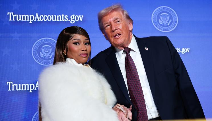 ники минаж доналд тръмп