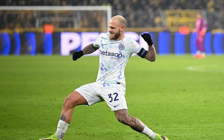 НА ЖИВО: Борусия Дортмунд 0:1 Интер, страхотен гол на Димарко