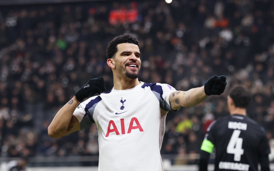 Айнтрахт Франкфурт - Тотнъм Хотспър 0:2 / Шампионска лига, групова фаза, осми кръг, 28.01.2026 г.