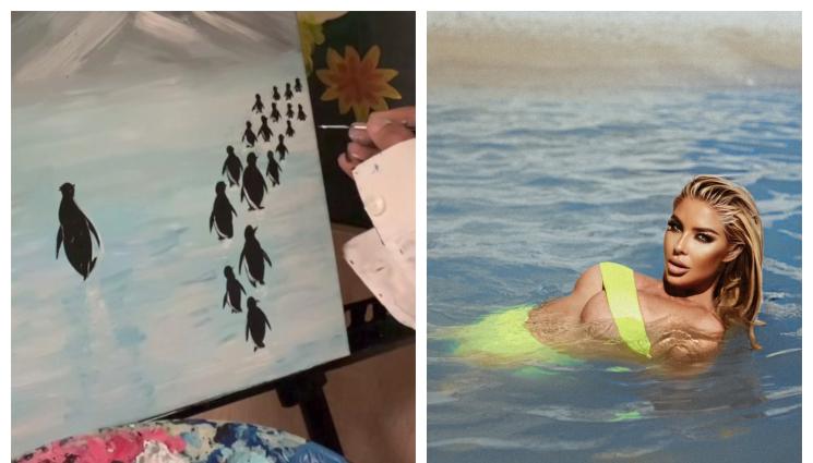 андреа - Андреа стана художник