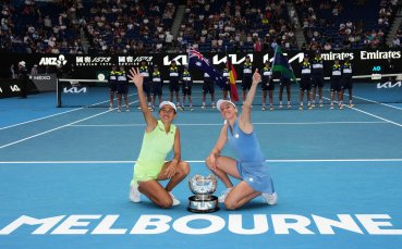 Мертенс и Чжан триумфираха на двойки при жените в Австралия