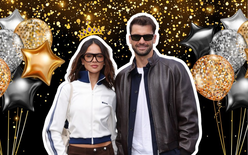 Григор празнува със своята кралица (СНИМКА + ВИДЕО)