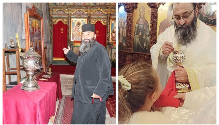 д - Отец Николай пази счупен свещник след чудо в храма