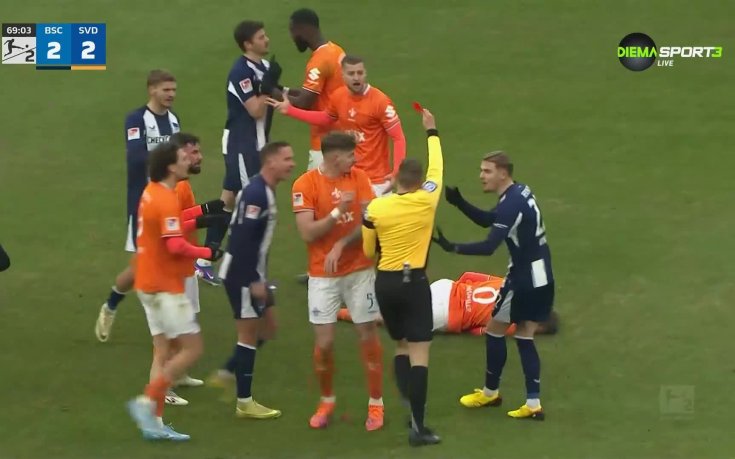 Херта Берлин - Дармщад 2:2 /репортаж/