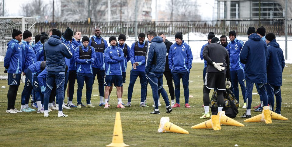 Тренировка на Левски1