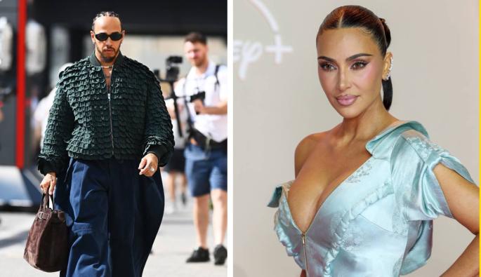 Люис Хамилтън Ким Кардашиян