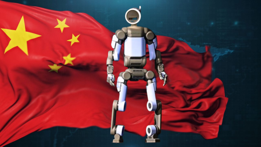 <p>Китай представя AI полицейски робот</p>