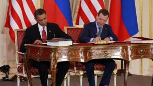 Барак Обама и Дмитрий Медведев