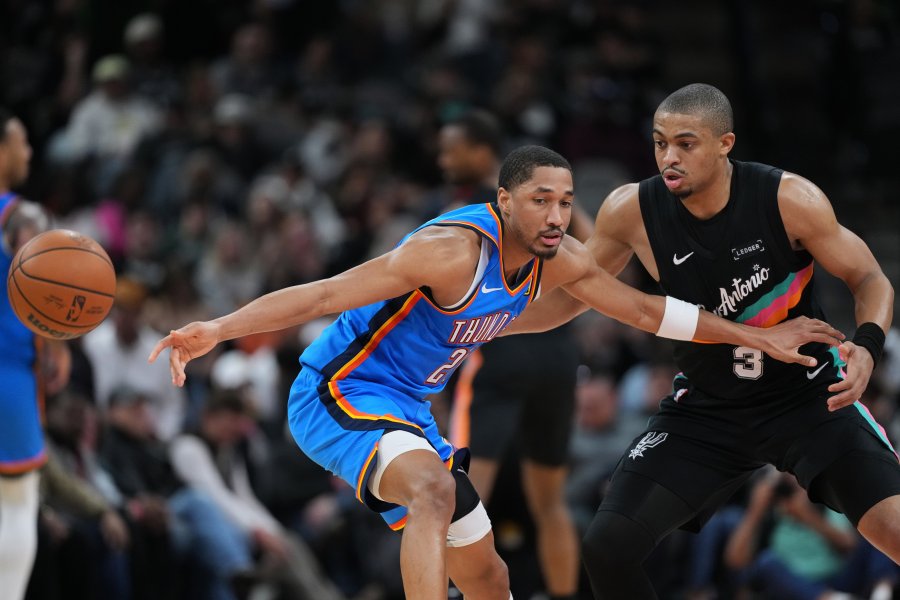 Сан Антонио Спърс Оклахома Сити Тъндър1