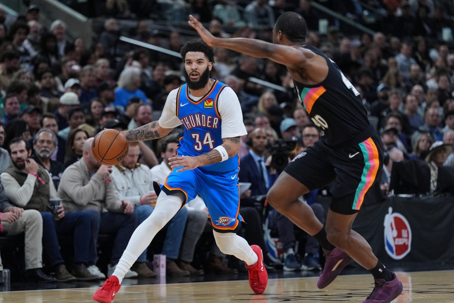 Сан Антонио Спърс Оклахома Сити Тъндър1