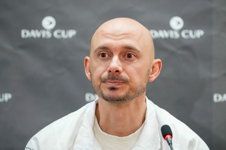 Пресконференция на отбора на България преди мачовете с Белгия за1