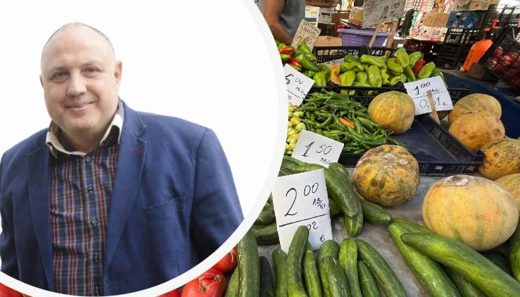 Цветан Цеков - Цветан Цеков, браншова камара „Плодове и зеленчуци“: Цари спекула с цените на краставиците
