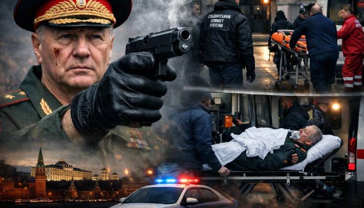 стрелба русия москва покушение - КУРШУМИ В МОСКВА: Простреляха руски генерал!