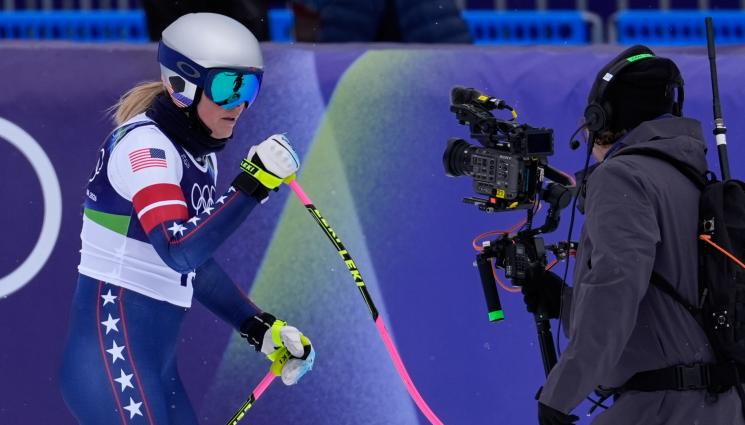 Линдзи Вон - Вон мина още една тренировка с тежката контузия, нареди се на трето място