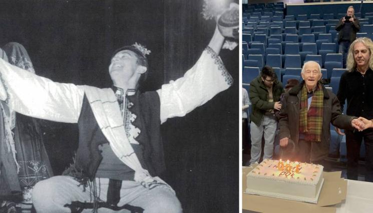 Китан Йорданов - С хоро в зала „Яворов“: Китан Йорданов стана на 100