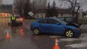 Катастрофа е станала тази сутрин на кръстовището на ул Университетска и