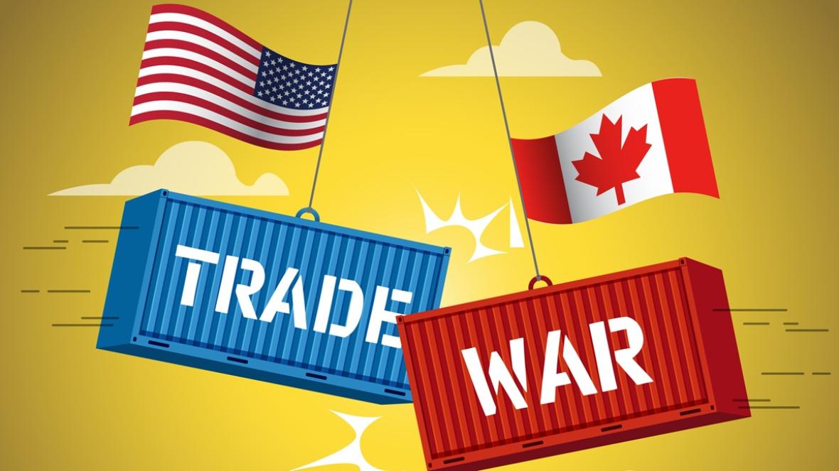 търговска война Канада САЩ