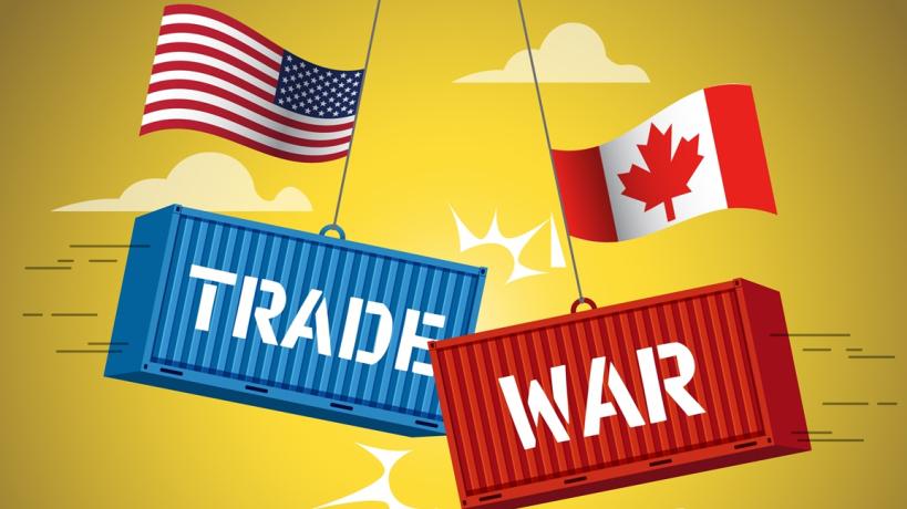 търговска война Канада САЩ