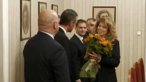 Президентът Илияна Йотова посрещна  Алианс за права и свободи АПС за