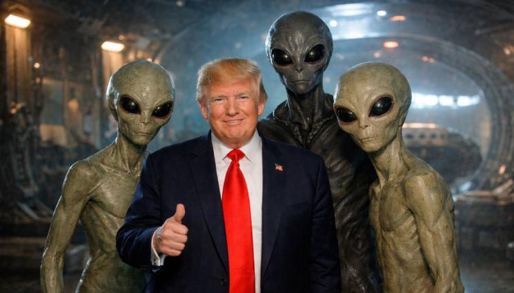 Тръмп - ОБРАТНОТО БРОЕНЕ ЗАПОЧВА: Доналд Тръмп разкрива всички тайни за извънземните, ето кога!