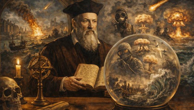 в - ЧАКА НИ ЛУДА ГОДИНА: Нострадамус предсказал смъртта на известна личност?!