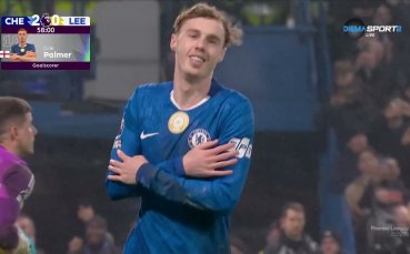 Защитник на Лийдс прави глупава дузпа, Коул Палмър няма прошка