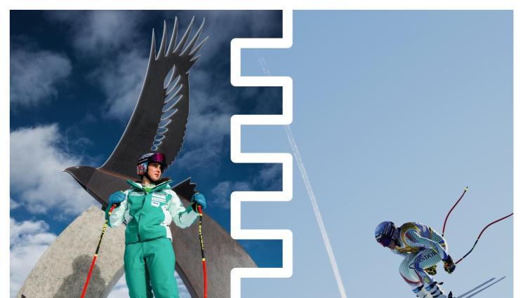 Канде Морено - Втората жертва на женското спускане знае как да се върне в ските