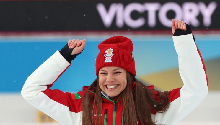 Лора Христова - Министърът на спорта: Изключителен успех