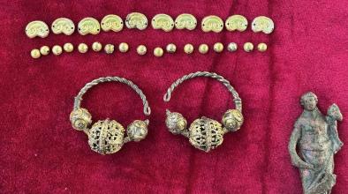 Златни накити и монети от Калиакра