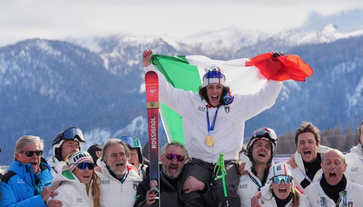 Бриньоне - Феде разплака Италия със златото в Супер-Г