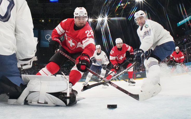 Швейцария отнесе Франция на хокейния турнир в Милано-Кортина